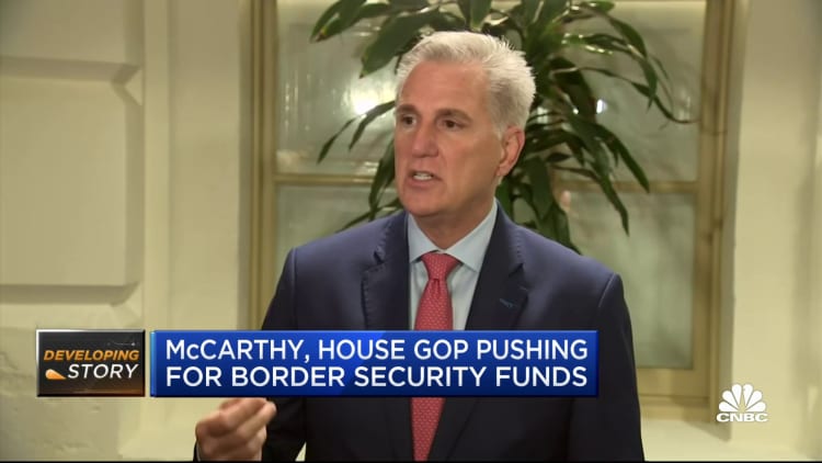 House Speaker McCarthy: President can help us take action and secure our borders