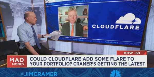 Cloudflare CEO Matthew Prince goes one-on-one with Jim Cramer