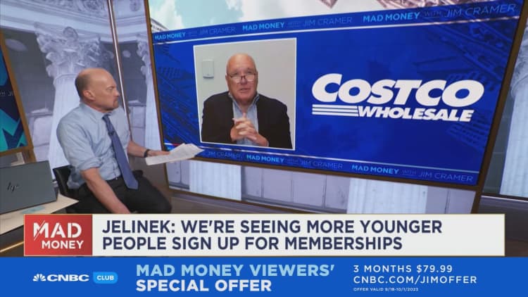Costco CEO Craig Jelinek: We're seeing more young people sign up for memberships