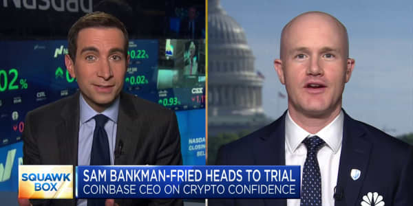 Watch CNBC's full interview with Coinbase CEO Brian Armstrong