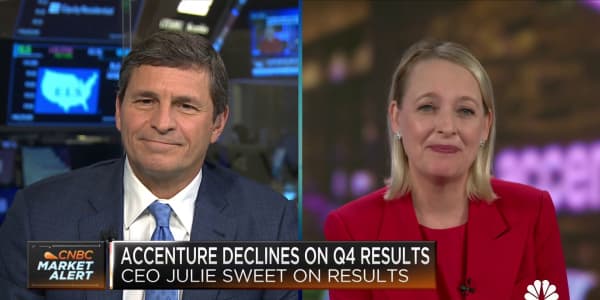 Watch CNBC's full interview with Accenture CEO Julie Sweet