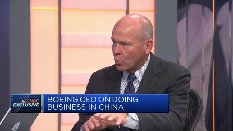 Boeing CEO says travel demand recovery is 'more resilient' than he imagined