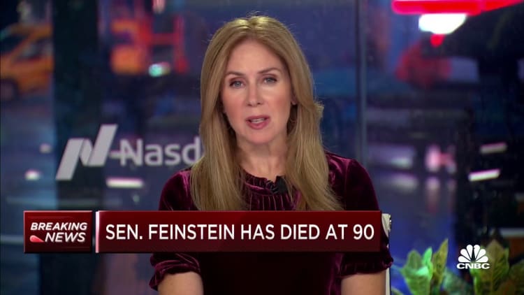 Dianne Feinstein, California’s longest-serving senator, dies at 90