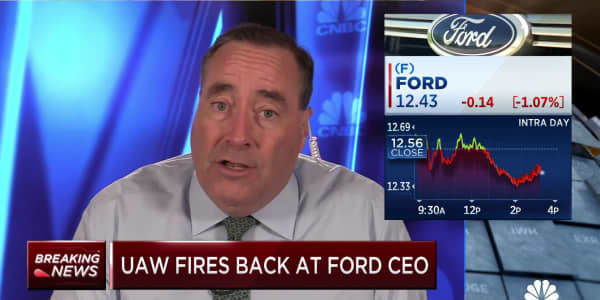 UAW President Shawn Fain: I don't know why Ford CEO is lying about the state of negotiations