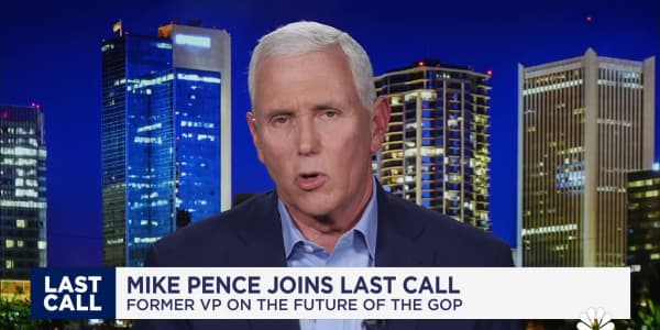 Watch CNBC's full interview with former Vice President Mike Pence