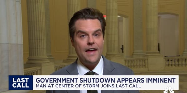 Rep. Matt Gaetz: The continuing resolution way of governing is a 'fever