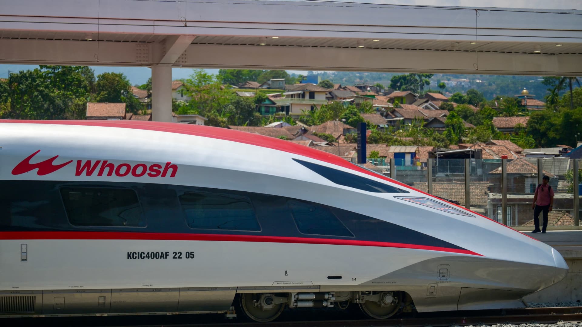 Indonesia launches China-backed ‘Whoosh’ high-speed railway