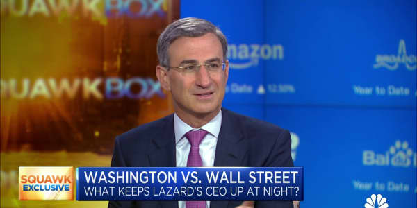 Lazard CEO Peter Orszag: Bigger headwind has been uncertainty over rate path as opposed to level