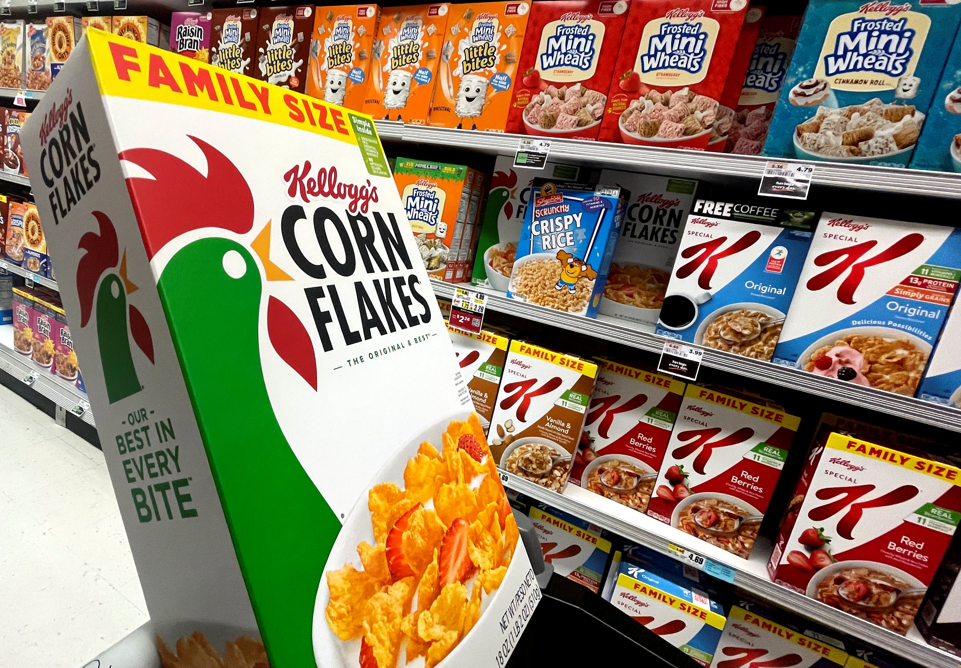 Kellogg's cereal business WK Kellogg begins trading