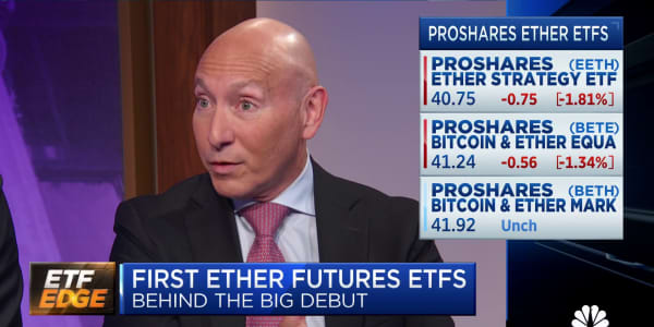 Ether futures ETFs hit the market