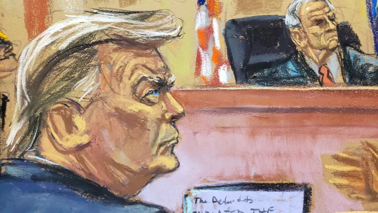 Judge issues gag order in Trump fraud trial after ex-president posts about law clerk (cnbc.com)