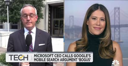 Microsoft CEO testifies in Google antitrust trial
