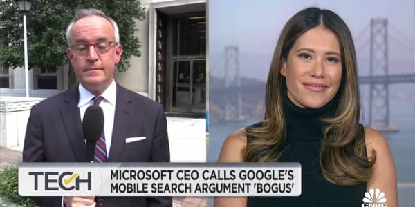 Microsoft CEO testifies in Google antitrust trial
