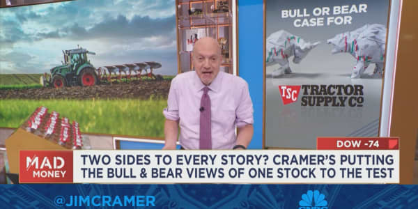 Tractor Supply is attractive at these levels, says Jim Cramer