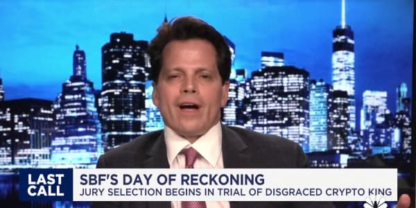 It's going to be 'very very tough' for Bankman-Fried to win this case, says Anthony Scaramucci