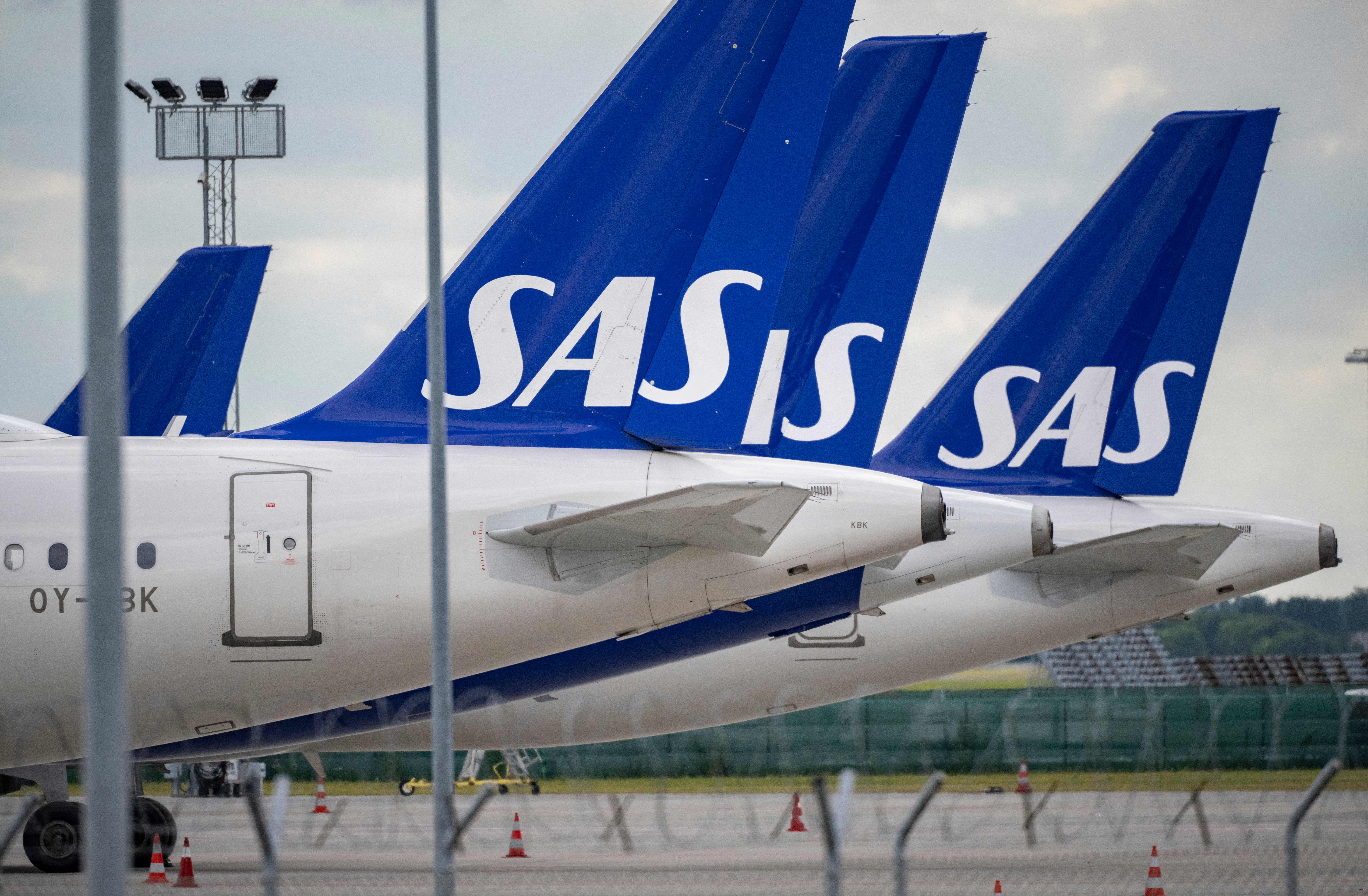 Avrupalı ​​havayolu SAS, yeniden yapılanma anlaşmasının ardından yüzde 95 düştü