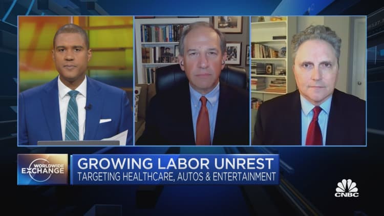 Two economic experts discuss the long-term impact of labor strikes and DC turmoil