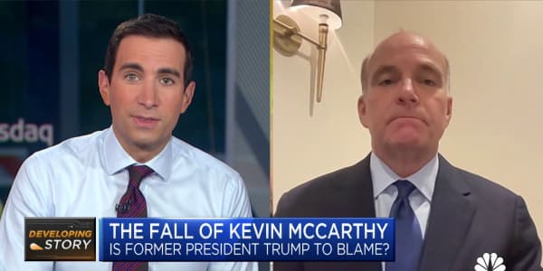 There's certainly a Trump story behind Kevin McCarthy's downfall, says Axios' Mike Allen