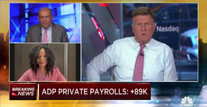 Private payrolls rose 89,000 in September, far below expectations, ADP says