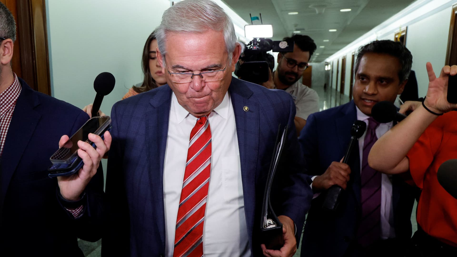 Sen. Bob Menendez charged with acting as agent of Egypt in superseding indictment