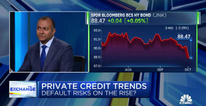 Private credit is growing capital in the face of high rates, says Morgan Stanley's Ashwin Krishnan