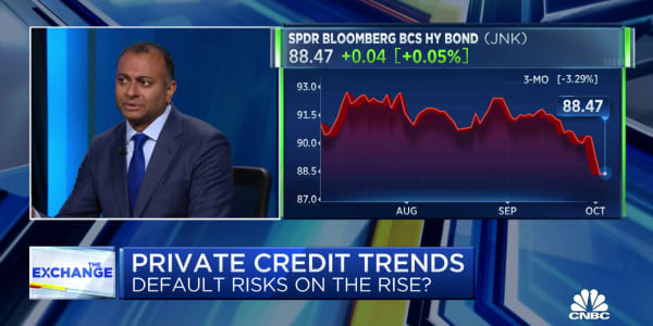 Private credit is growing capital in the face of high rates, says Morgan Stanley's Ashwin Krishnan