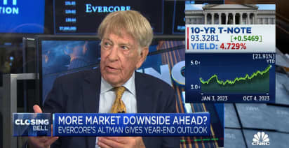 Evercore Founder Roger Altman: It will be hard for markets to do well through the end of the year