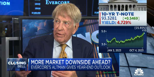 Evercore Founder Roger Altman: It will be hard for markets to do well through the end of the year
