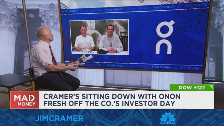 On Holding Co-CEOs go one-on-one with Jim Cramer