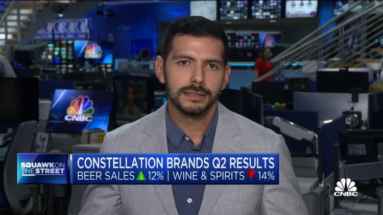 Constellation Brands beats earnings estimates