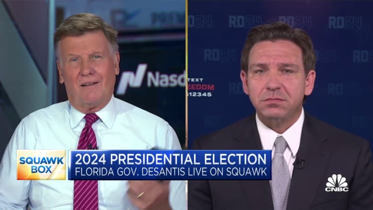 Florida Gov. Ron DeSantis: Trump would be a 'lame duck' president 'if he could even get elected'