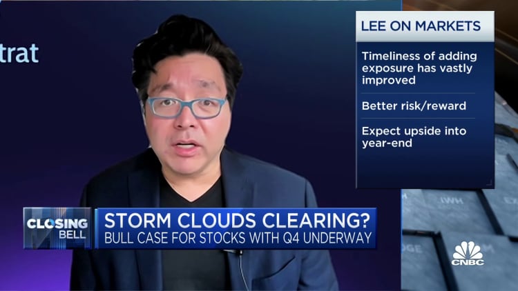 The Fed doesn't have to keep threatening hikes, says Fundstrat Co-Founder Tom Lee