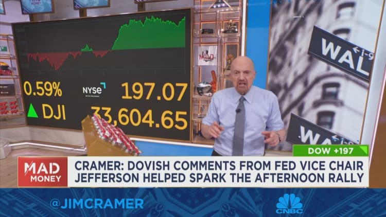 Jim Cramer breaks down Monday's market action amid geopolitical turmoil in Israel