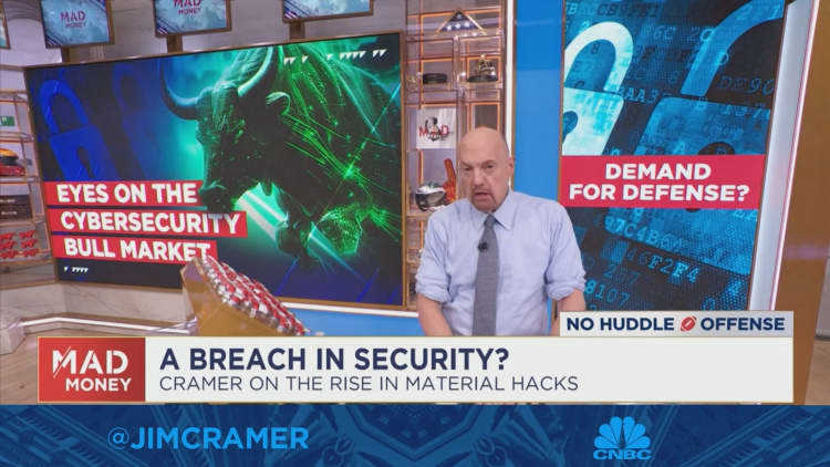 A breach in security? Cramer in the rise in material hacks