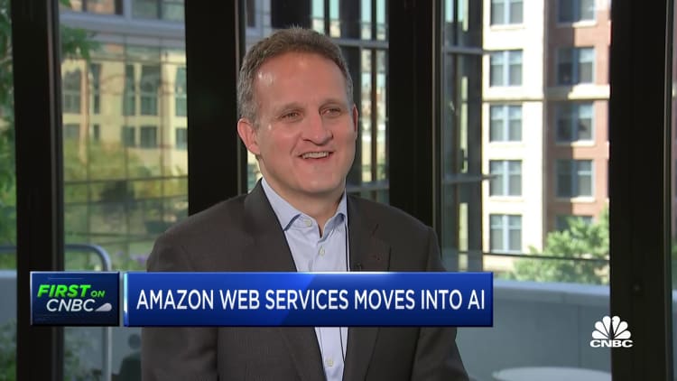 AWS CEO: Generative AI will “pretty transform” every application consumers interact with.