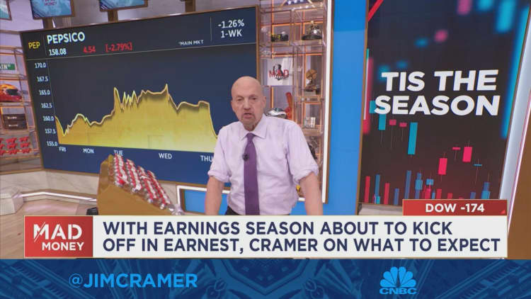 Jim Cramer breaks down what to expect with earnings season set to kick off