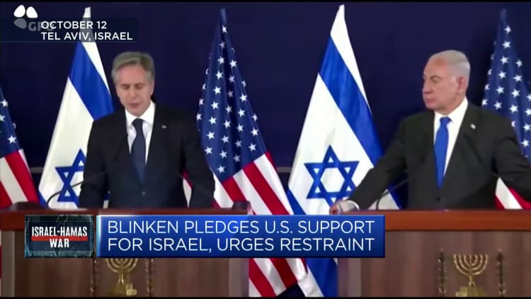 Secretary Antony Blinken to Israel: We will always be there by your side