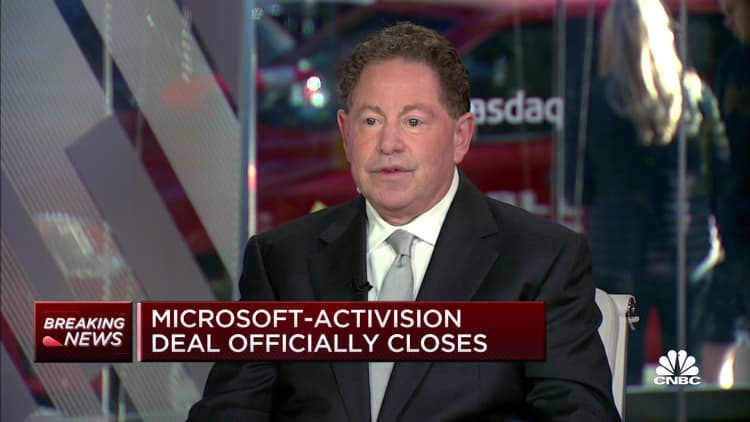 Activision Blizzard CEO Bobby Kotick: We always believed the deal would get through