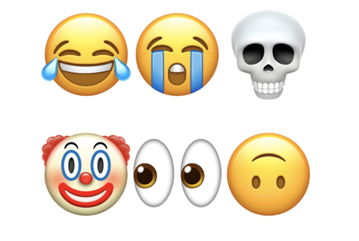 A group of emojis 