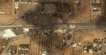 New satellite images show the dire situation at the Rafah border crossing