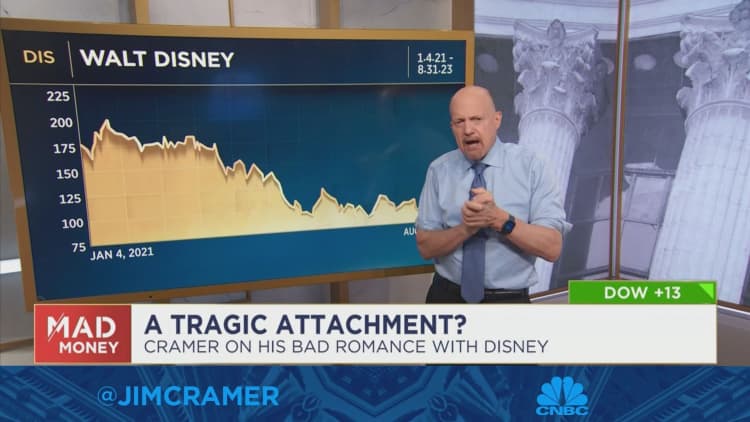 Never fall in love with a stock, says Jim Cramer