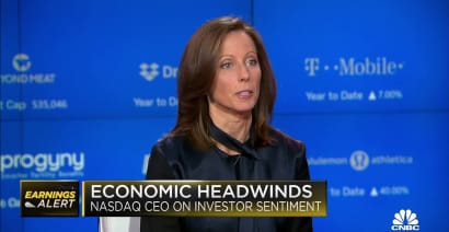 Nasdaq CEO Adena Friedman on earnings results, IPO landscape and financial crime management