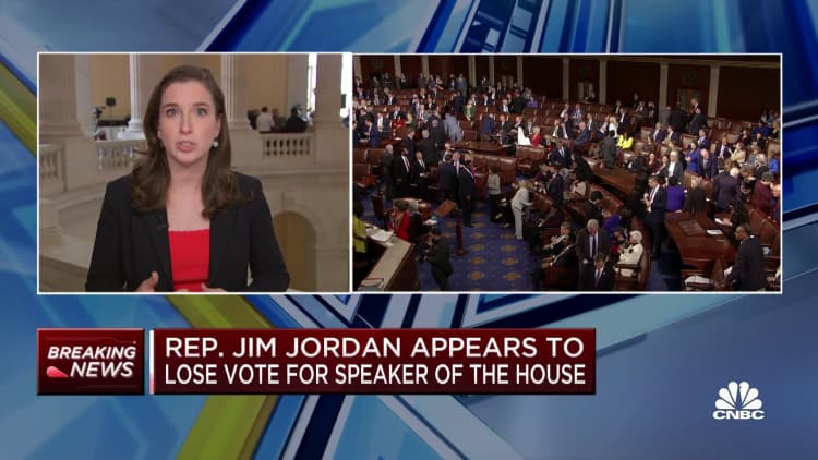 Jim Jordan loses second House speaker vote