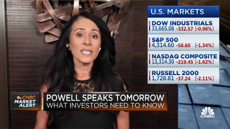 Expect Fed Chair Powell to sound hawkish Thursday, says Nuveen's Saira Malik