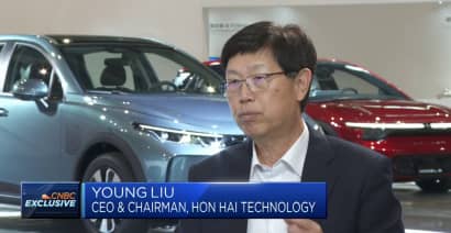 Hon Hai's 'disruptive business models' will help it compete in the EV market, says CEO