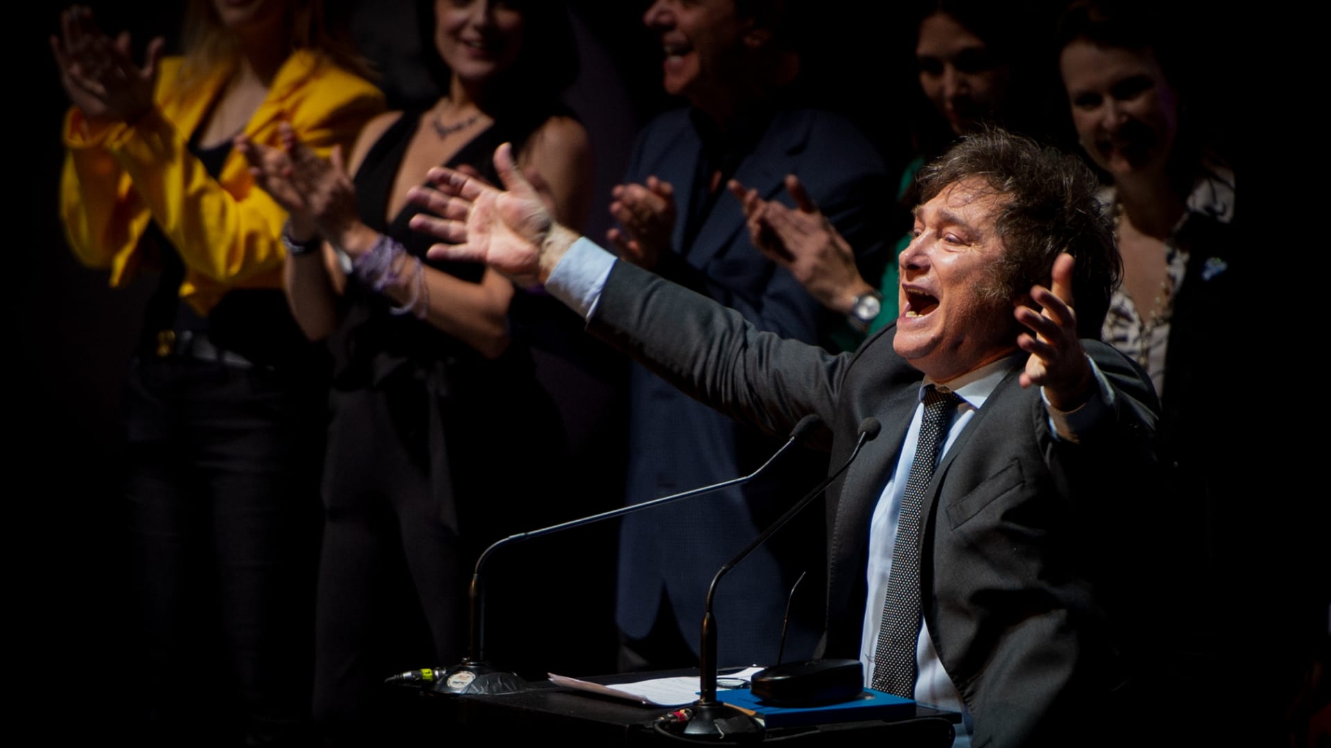 Argentina elects 'shock therapy' libertarian Javier Milei as president