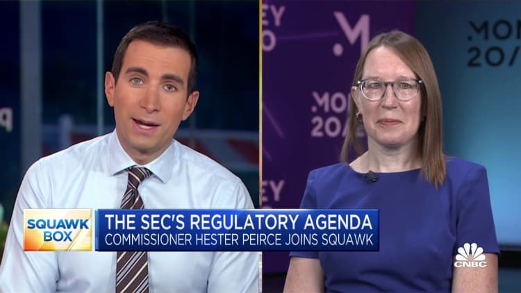 SEC Commissioner Peirce: The logic for why we haven't approved a bitcoin ETF has always mystified me