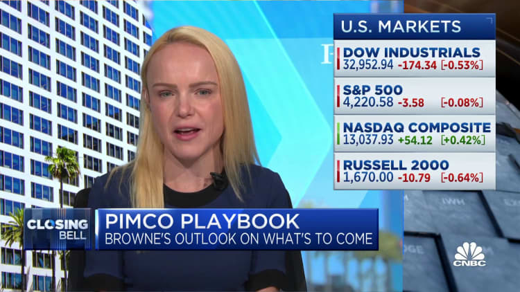 Buy on a tactical basis, but be ready to sell in 2024, says PIMCO's Erin Browne