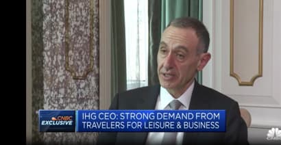 Revenge travel is over — even in China, says CEO of InterContinental Hotels Group