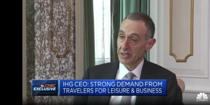Revenge travel is over — even in China, says CEO of InterContinental Hotels Group